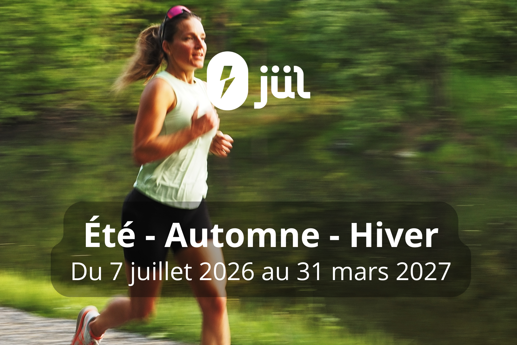 3 sessions - Été - Automne - Hiver 2026/2027