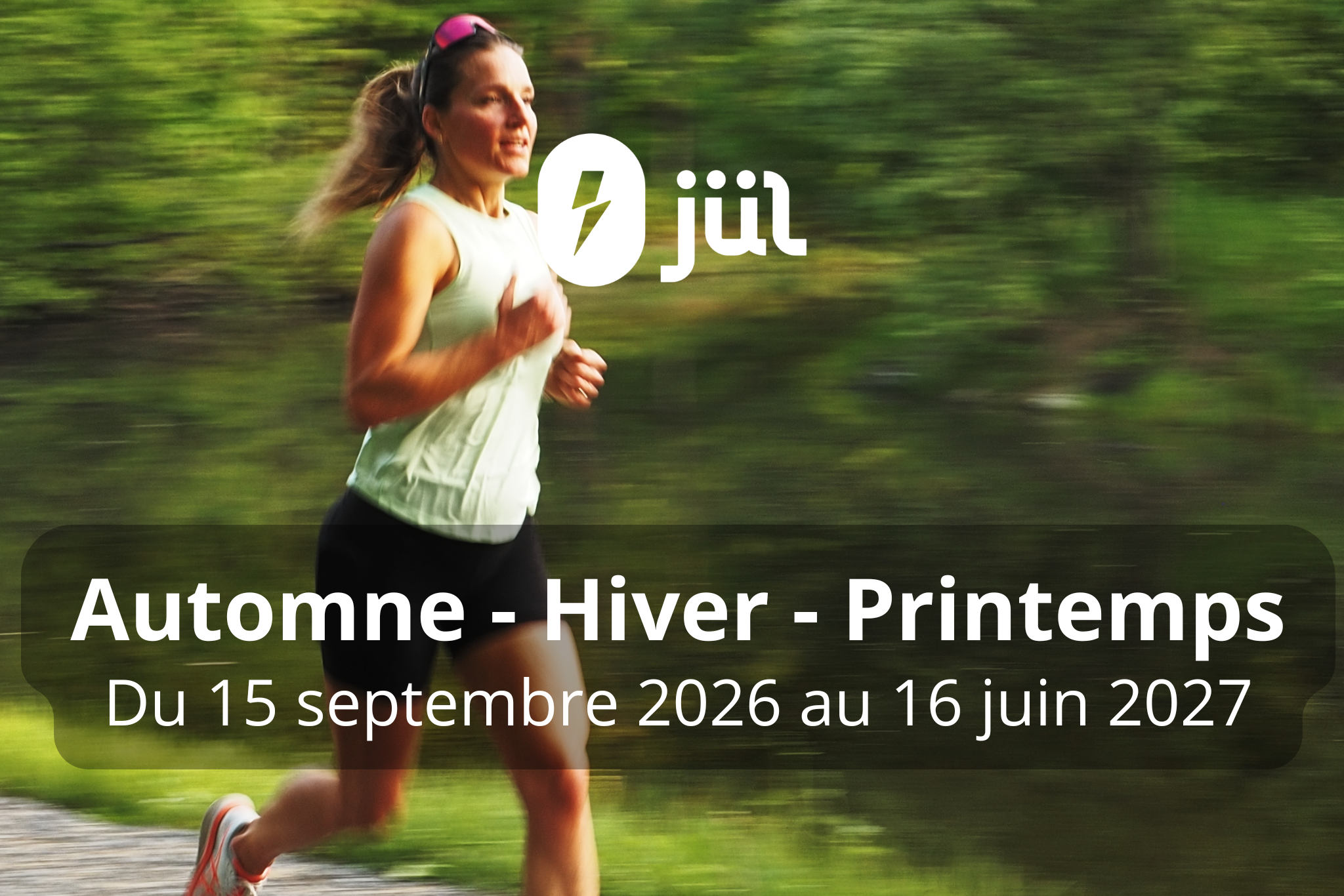 3 sessions - Automne - Hiver - Printemps 2026/2027