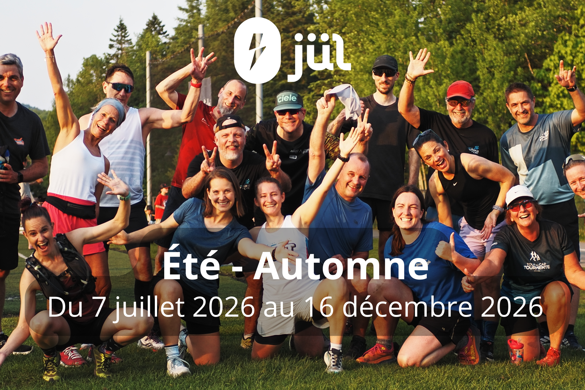 2 sessions - Été - Automne 2026
